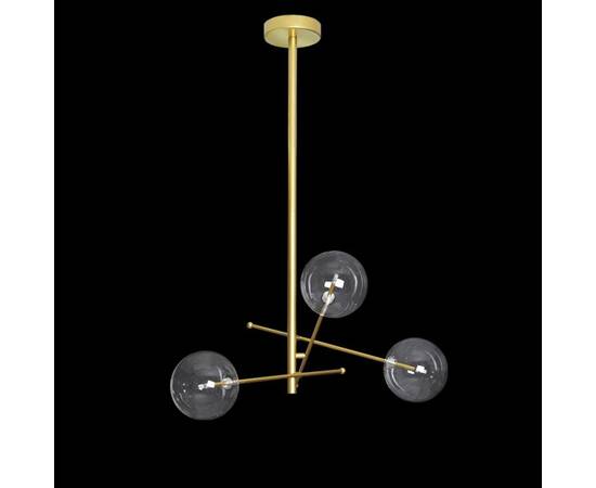 Люстра на штанге Delight Collection Globe Mobile 9307P-3A gold, изображение 2
