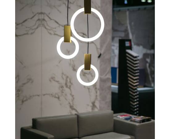 Подвесной светильник Delight Collection Halo 9813P/L gold, изображение 3