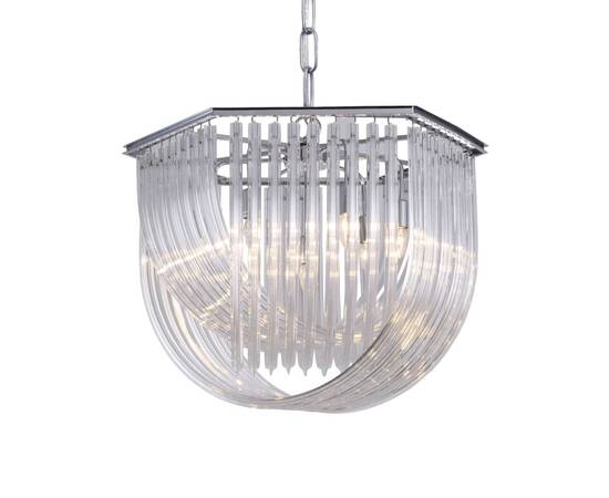 Подвесной светильник Delight Collection Murano Glass KR0116P-7L/A chrome