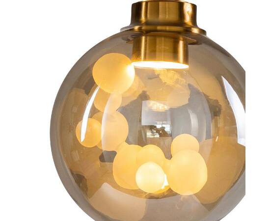 Подвесной светильник Delight Collection Soap KG1148P brass/amber, изображение 2
