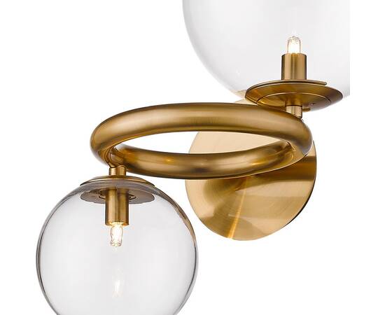 Бра Delight Collection Puppet W68092-2 brass, изображение 2