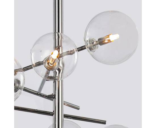 Люстра на штанге Delight Collection Globe Mobile MX19009070-6A chrome, изображение 3
