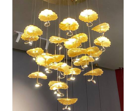 Подвесной светильник Delight Collection 8827 8827P/1 gold, изображение 2