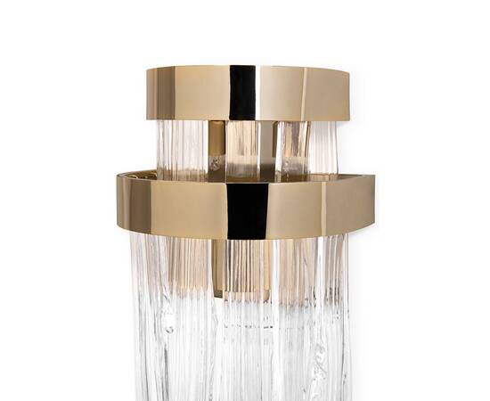 Настенный светильник Delight Collection Babel KM0990W-2 brass, изображение 2