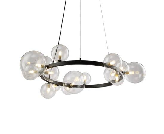 Подвесной светильник Delight Collection Art Deco Bubble OMG1075R black/clear