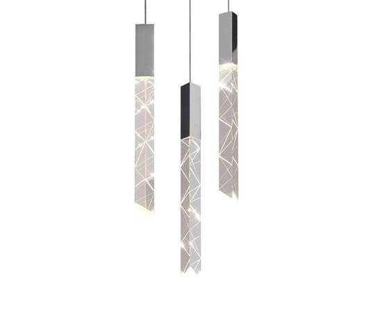 Подвесной светильник Delight Collection Trinity OM8201013-3 chrome
