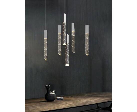 Подвесной светильник Delight Collection Trinity OM8201013-3 chrome, изображение 2