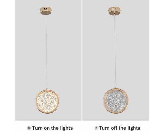 Подвесной светильник Delight Collection OMD821600 OMG0728S gold, изображение 5