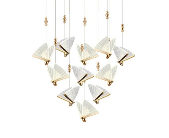 Подвесной светильник Delight Collection Butterfly OM8201008-11 rose gold