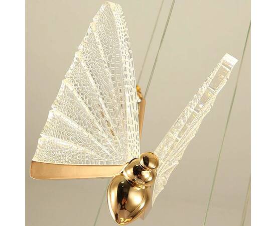 Подвесной светильник Delight Collection Butterfly OM8201008-11 rose gold, изображение 3