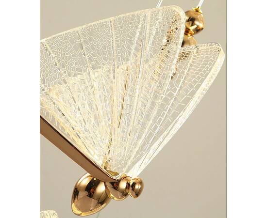 Подвесной светильник Delight Collection Butterfly OM8201008-11 rose gold, изображение 4