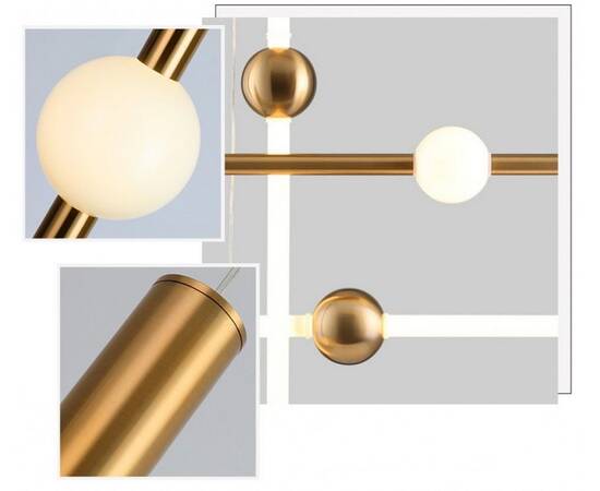 Подвесной светильник Delight Collection Orion ST-1690S gold, изображение 3