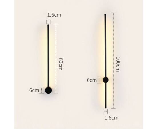 Настенный светильник Delight Collection OM8208 OM820844 black, изображение 6