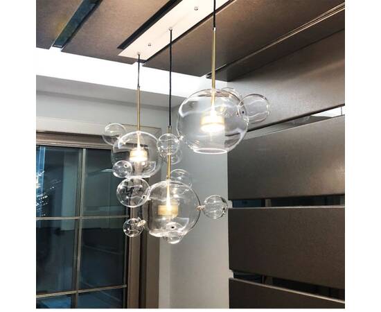 Подвесной светильник Delight Collection Bubbles 9214P/3L gold, изображение 2