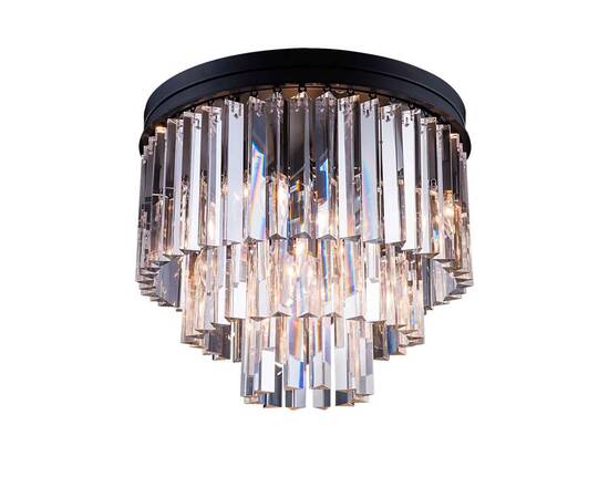 Потолочная люстра Delight Collection 1920s Odeon 771131 (KR0387C-6/P black/clear)