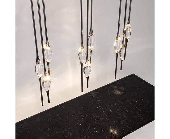 Подвесной светильник Delight Collection Pezzo OM82113-9 pearl black, изображение 3