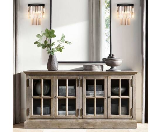 Настенный светильник Delight Collection 1920s Odeon KR0387W-2B black/clear, изображение 3