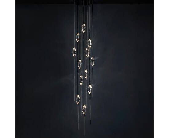 Подвесной светильник Delight Collection Pezzo OM82111-12 pearl black, изображение 2
