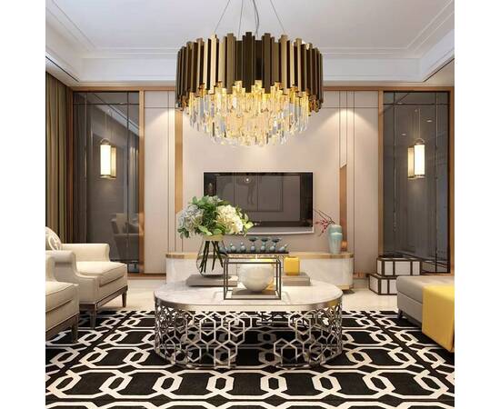 Подвесная люстра Delight Collection Barclay A006-600 L6 gold, изображение 4