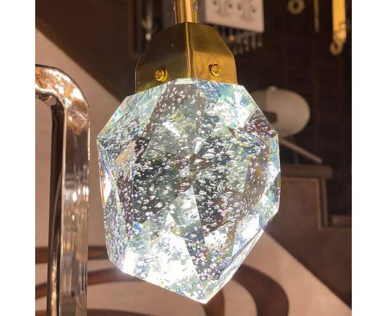 Подвесной светильник Delight Collection Crystal rock MD-020B-11 gold, изображение 2