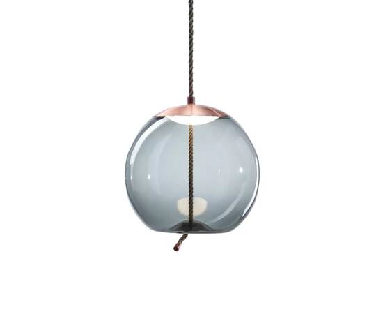 Подвесной светильник Delight Collection Knot 9966P/C copper/blue