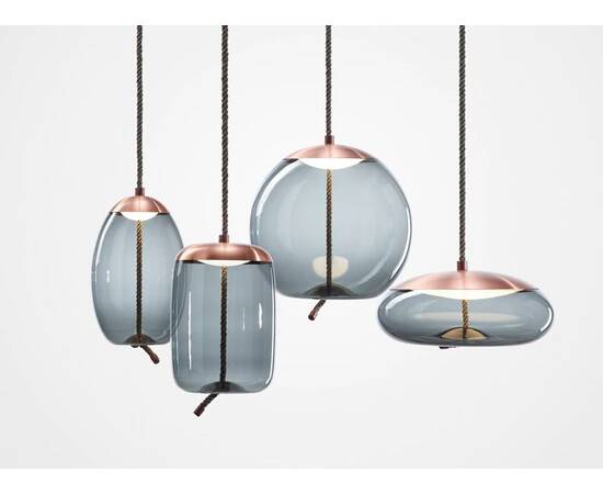 Подвесной светильник Delight Collection Knot 9966P/C copper/blue, изображение 2