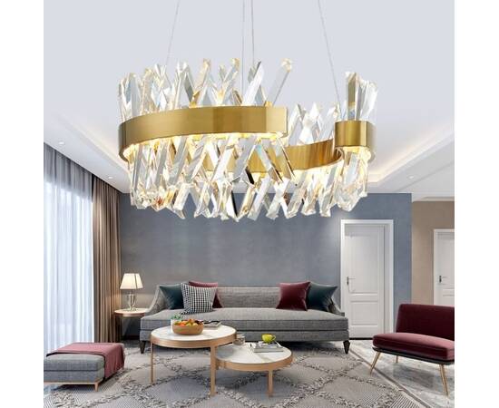 Подвесная люстра Delight Collection Akasha MD18162246-600A  light antique brass, изображение 3