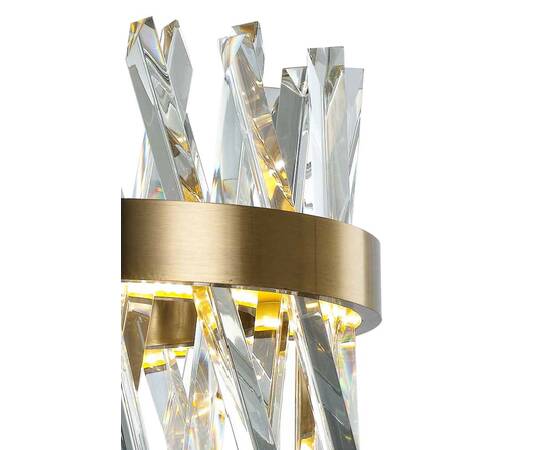 Настенный светильник Delight Collection Akasha MB18162246-250A light antique brass, изображение 2