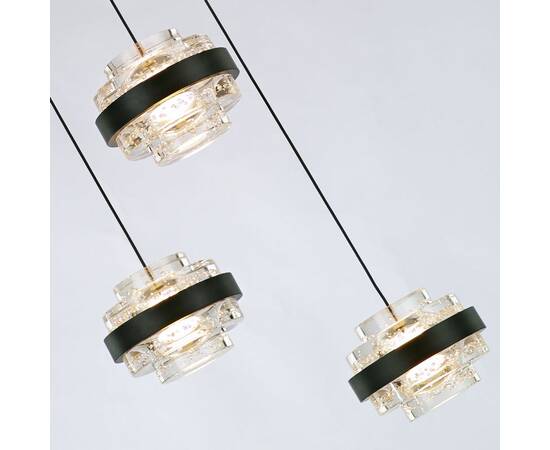Подвесной светильник Delight Collection MD22030002 MD22030002-3A black/clear, изображение 3