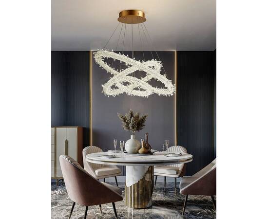 Подвесной светильник Delight Collection MD-012 MD-0120B-40+60+80 gold, изображение 4