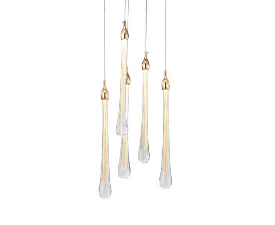 Подвесной светильник Delight Collection Teardrop OM801670-5-G