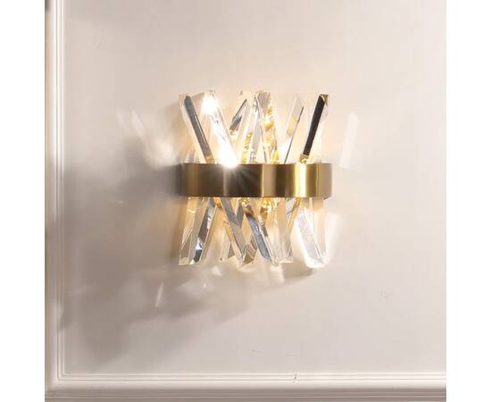 Настенный светильник Delight Collection Akasha II 88021W brass, изображение 2