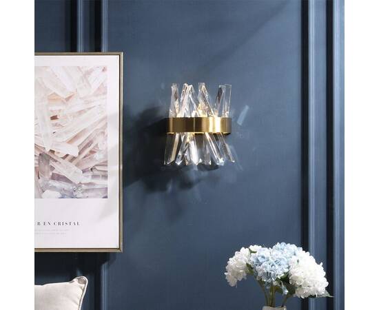 Настенный светильник Delight Collection Akasha II 88021W brass, изображение 3