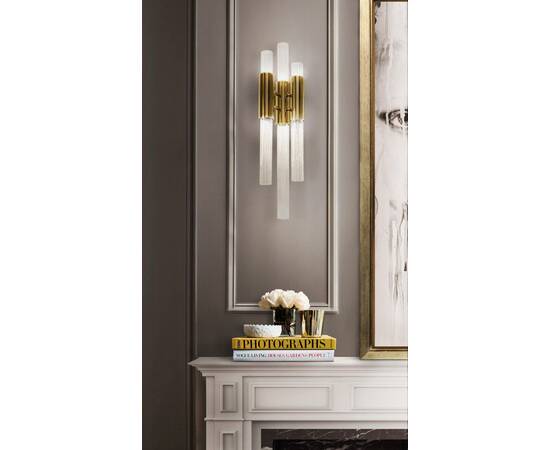 Настенный светильник Delight Collection Waterfall KR0984W-6 gold, изображение 2
