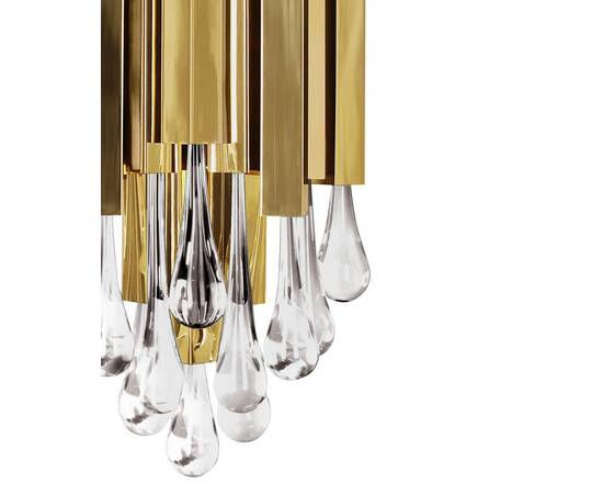 Настенный светильник Delight Collection Trump KM0988W-3 gold, изображение 3