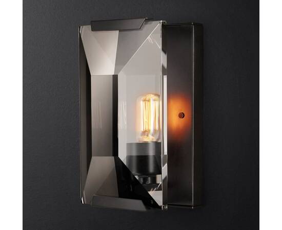 Настенный светильник Delight Collection Harlow Crystal KR0354W-1A black/clear, изображение 2