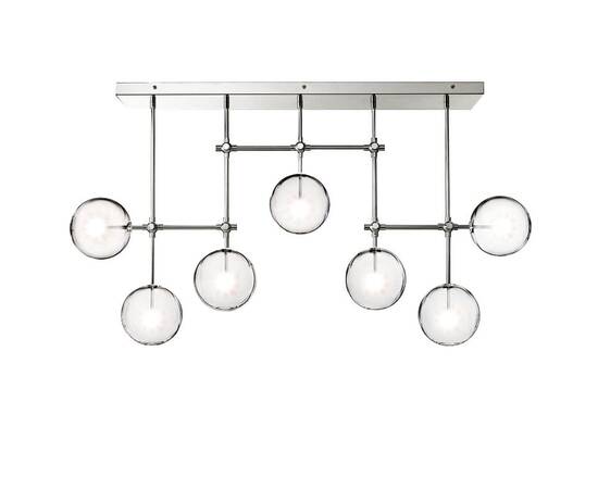 Потолочный светильник Delight Collection Globe Mobile KG0835P-7A chrome