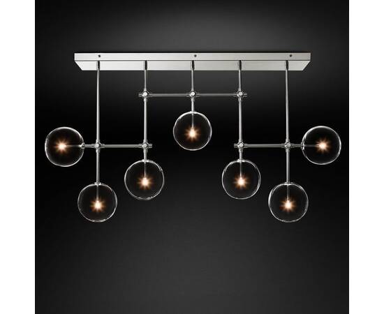 Потолочный светильник Delight Collection Globe Mobile KG0835P-7A chrome, изображение 2