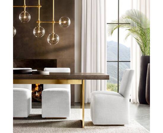 Потолочный светильник Delight Collection Globe Mobile KG0835P-7A brass, изображение 5