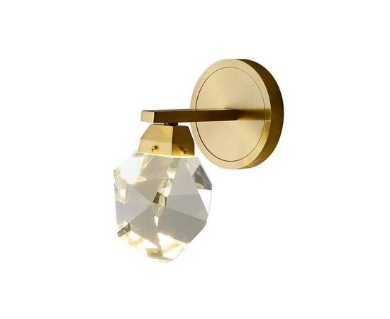 Бра Delight Collection Crystal rock II 9701W/1 brass