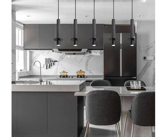 Подвесной светильник Delight Collection Meta 10704P black/grey, изображение 3