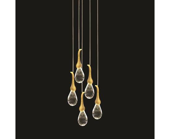 Подвесной светильник Delight Collection Seed OMG07287-5 gold, изображение 2