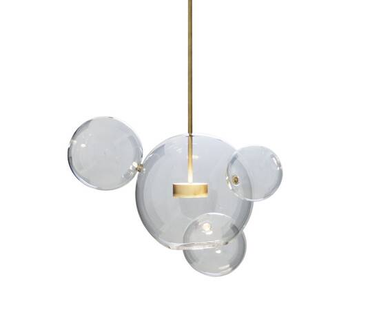 Подвесной светильник Delight Collection Bubbles KG0943P-1 gold