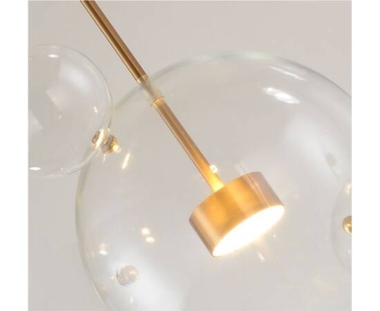 Подвесной светильник Delight Collection Bubbles KG0943P-1 gold, изображение 2