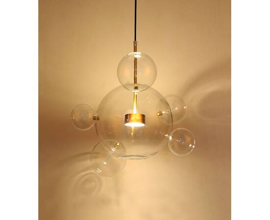 Подвесной светильник Delight Collection Bubbles KG0943P-1 gold, изображение 3