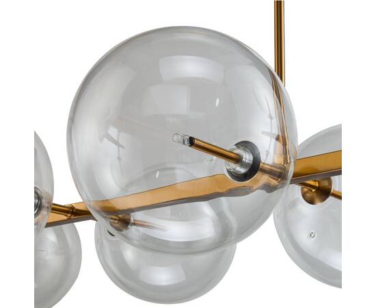 Подвесная люстра Delight Collection Globe Mobile KG0965P-10L brass, изображение 4
