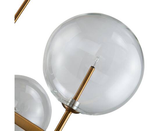 Подвесная люстра Delight Collection Globe Mobile KG0965P-10L brass, изображение 5