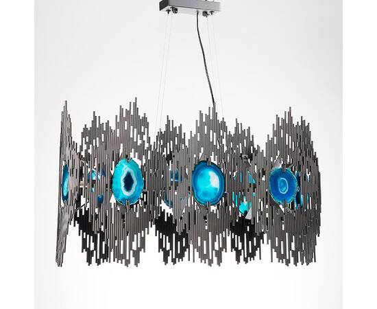 Подвесная люстра Delight Collection Boho 9275P-8A black, изображение 2