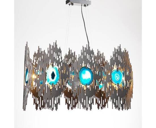 Подвесная люстра Delight Collection Boho 9275P-8A black, изображение 3