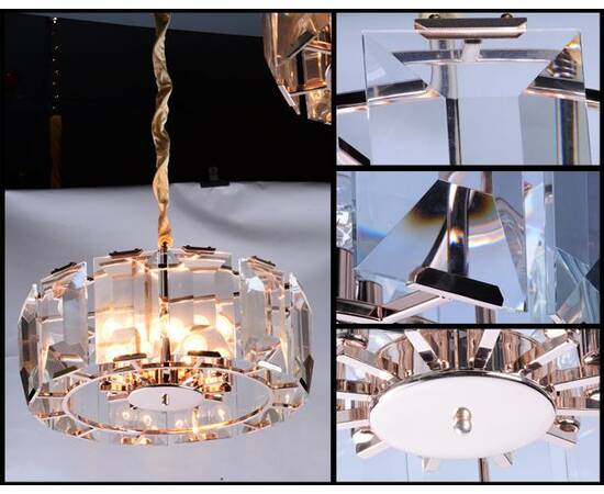 Подвесная люстра Delight Collection Harlow Crystal BRCH9030-12 gold, изображение 3